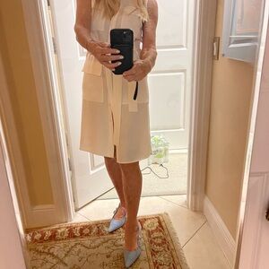 Lafayette 148 New York white dress